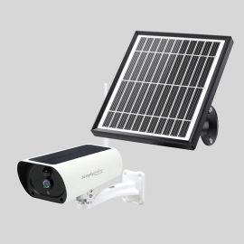 WiFi Solar Bullet Compact Camera + Extra Solar Panel