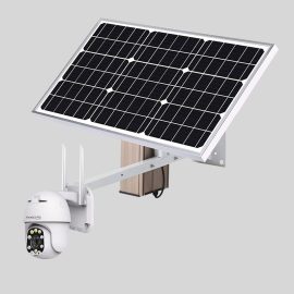 WiFi 5MP PTZ + 60W Solar Panel + Battery