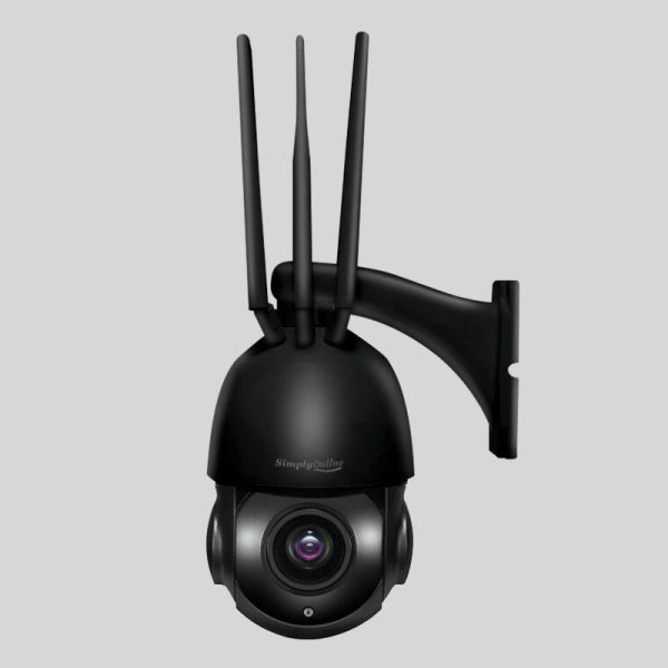 4G Solar 60Watts Panel Camera with 30x times Optical Zoom cctv Camera
