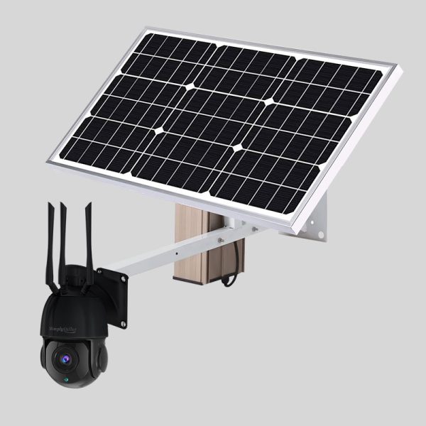 4G Solar Security 8MP 30X Optical Zoom + 60W 40Ah