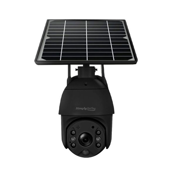 WiFi Solar Camera PTZ (3MP)- Metal Casing Black - Image 3