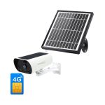 4G Solar Bullet Camera + Extra Solar Panel